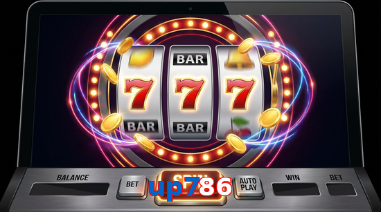 Main screen of Up786 slots page for PK players