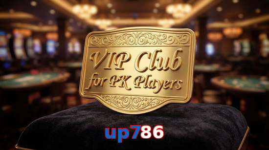 Main screen of Up786 vip page for PK players